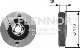 Flennor FVD99535 - Belt Pulley, crankshaft car-mod.net