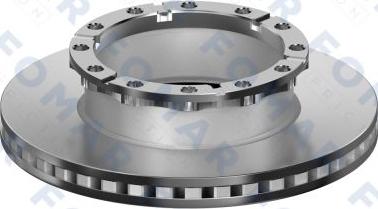 FOMAR Friction FO 0189 PRO - Brake Disc car-mod.net