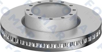 FOMAR Friction FO 0186 PRO - Brake Disc car-mod.net