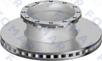 FOMAR Friction FO 0187 PRO - Brake Disc car-mod.net