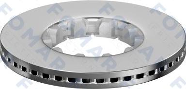FOMAR Friction FO 0176 PRO - Brake Disc car-mod.net