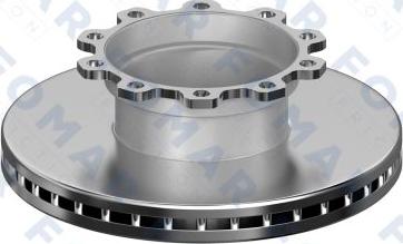 FOMAR Friction FO 0356 PRO - Brake Disc car-mod.net