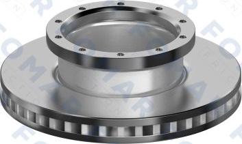 FOMAR Friction FO 0294 PRO - Brake Disc car-mod.net