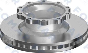 FOMAR Friction FO 0268 PRO - Brake Disc car-mod.net