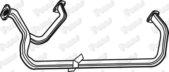 Fonos 616452 - Exhaust Pipe car-mod.net