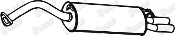 Fonos 616871 - End Silencer car-mod.net