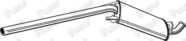 Fonos 616345 - Middle Silencer car-mod.net