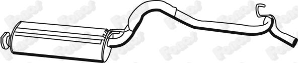Fonos 612466 - End Silencer car-mod.net