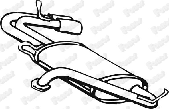 Fonos 612690 - End Silencer car-mod.net