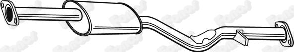 Fonos 612397 - Middle Silencer car-mod.net