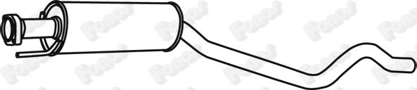 Fonos 617950 - Middle Silencer car-mod.net