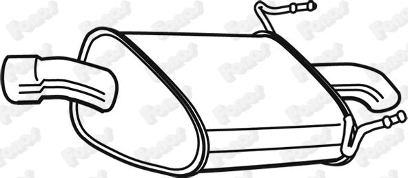Fonos 617510 - End Silencer car-mod.net