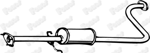 Fonos 620541 - Middle Silencer car-mod.net