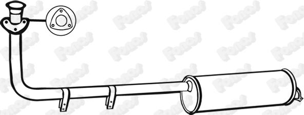 Fonos 620141 - Middle Silencer car-mod.net