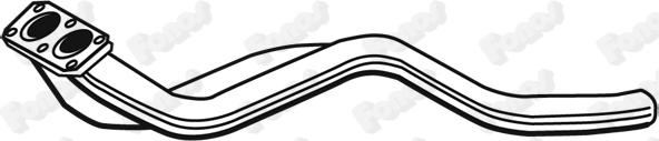 Fonos 04283 - Exhaust Pipe car-mod.net