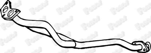 Fonos 08773 - Exhaust Pipe car-mod.net