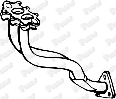 Fonos 03132 - Exhaust Pipe car-mod.net
