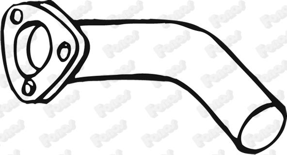 Fonos 14461 - Exhaust Pipe car-mod.net