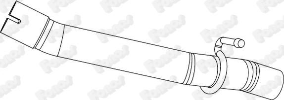 Fonos 10875 - Exhaust Pipe car-mod.net
