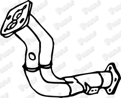 Fonos 10365 - Exhaust Pipe car-mod.net