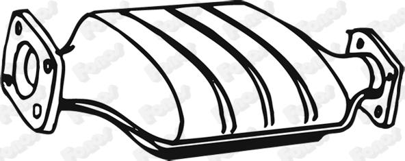Fonos 18337 - Catalytic Converter car-mod.net