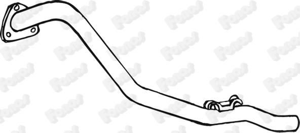 Fonos 18239 - Exhaust Pipe car-mod.net