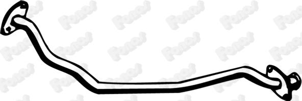 Fonos 13075 - Exhaust Pipe car-mod.net
