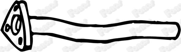 Fonos 13347 - Exhaust Pipe car-mod.net
