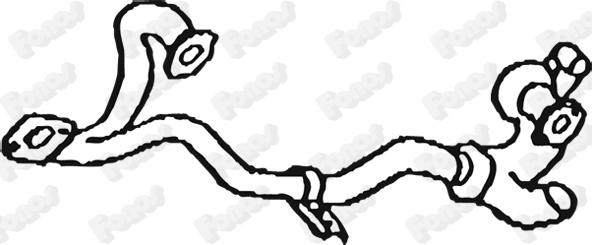 Fonos 17451 - Exhaust Pipe car-mod.net