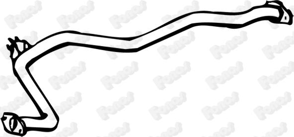 Fonos 17825 - Exhaust Pipe car-mod.net