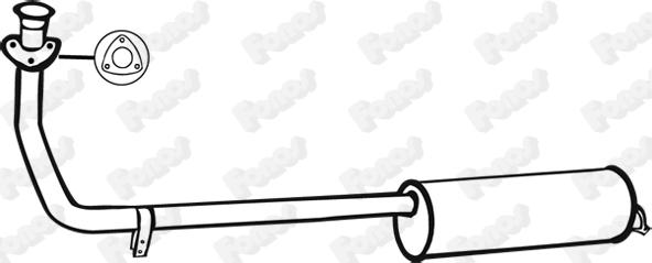 Fonos 816368 - Middle Silencer car-mod.net