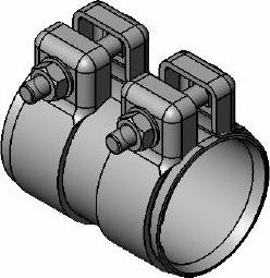 Fonos 82130 - Pipe Connector, exhaust system car-mod.net