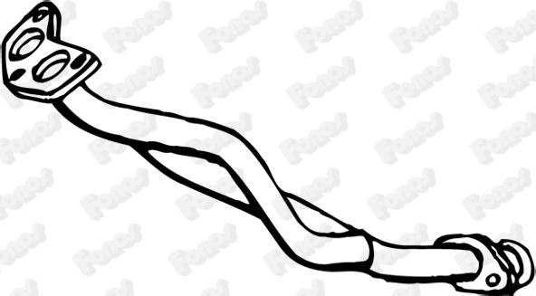 Fonos 319117 - Exhaust Pipe car-mod.net