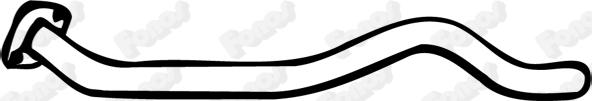 Fonos 31750 - Exhaust Pipe car-mod.net