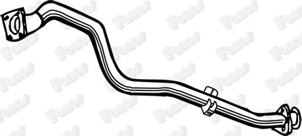 Fonos 21537 - Exhaust Pipe car-mod.net
