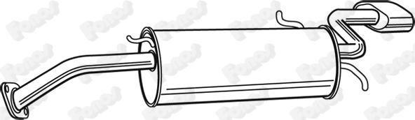Fonos 22257 - End Silencer car-mod.net