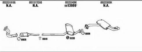 Fonos AD40325 - Exhaust System car-mod.net