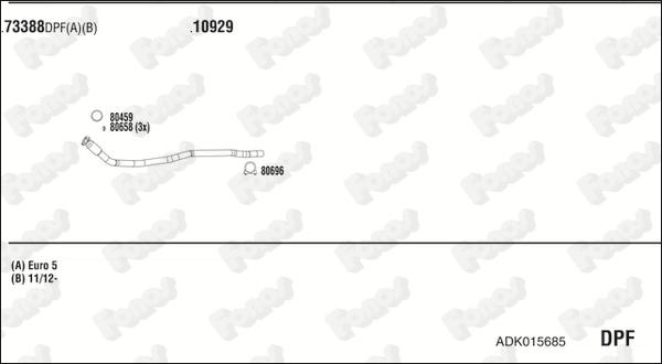 Fonos ADK015685 - Exhaust System car-mod.net