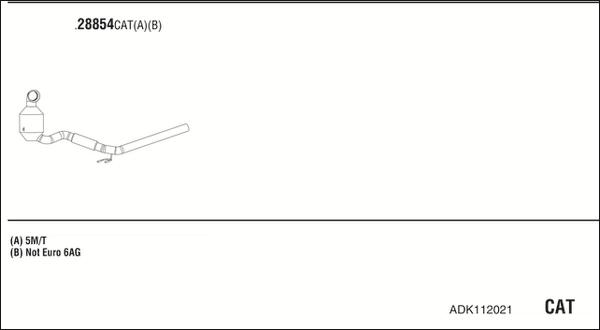 Fonos ADK112021 - Exhaust System car-mod.net