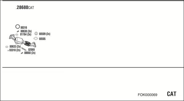 Fonos FOK000069 - Exhaust System car-mod.net