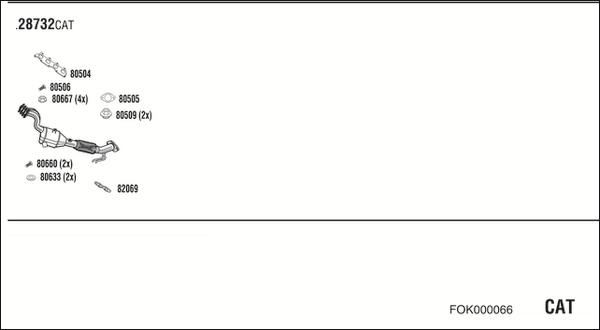 Fonos FOK000066 - Exhaust System car-mod.net