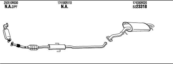 Fonos TOK019245B - Exhaust System car-mod.net
