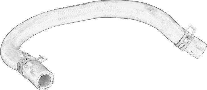 FORD 1114967 - Hose, heat exchange heating car-mod.net
