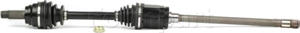 Formpart 12380006S - Drive Shaft car-mod.net