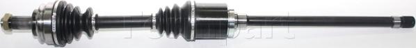 Formpart 12380002/S - Drive Shaft car-mod.net
