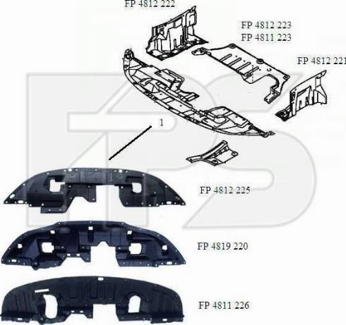 CARRO 551000835 - Silencing Material, engine bay car-mod.net