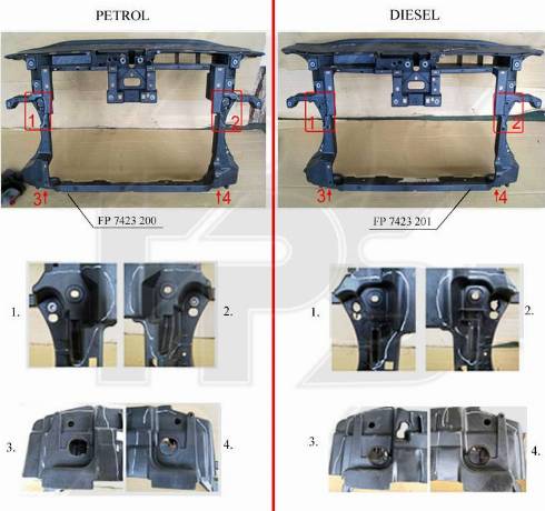 CARRO 884000220 - Front Cowling car-mod.net