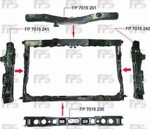 CARRO 074600510 - Front Cowling car-mod.net