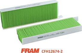 FRAM CFH12684 - Filter, interior air car-mod.net