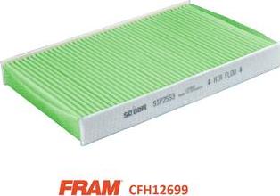 FRAM CFH12709 - Filter, interior air car-mod.net